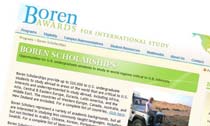 Boren Awards for International Study