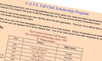 Central Arizona Tall Club Scholarship Program