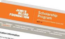 James Beard Foundation Scholarship Program