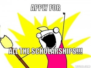Apply For All The Scholarships Meme